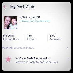I'm a Posh Ambassador!!